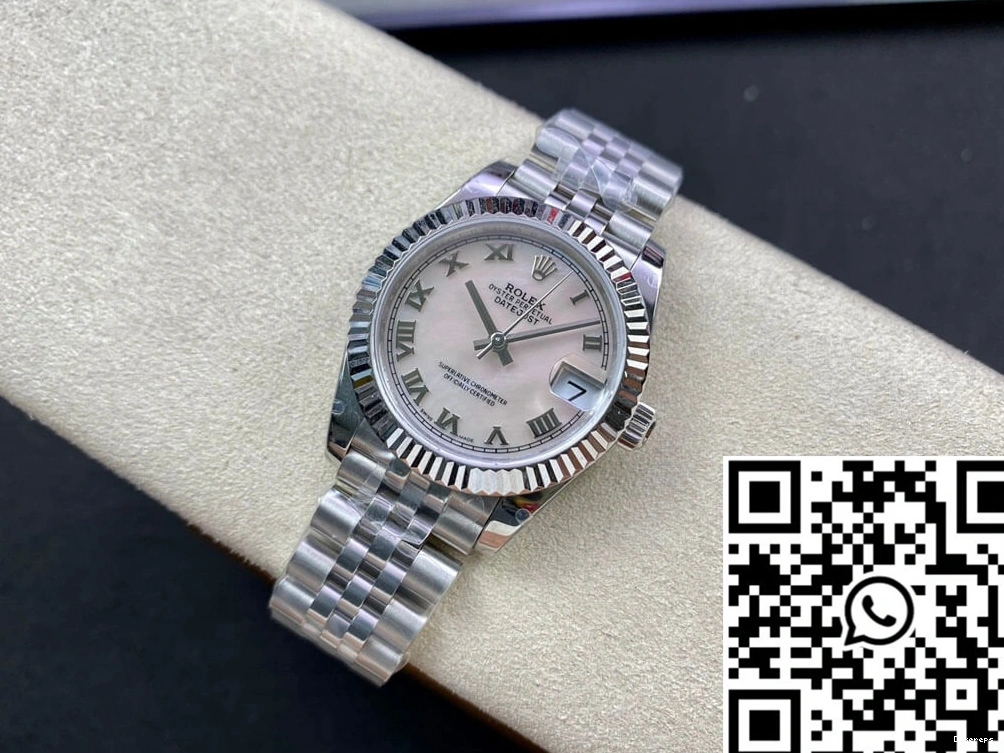 Rolex 31MM Steel EW 178384 Factory Stainless Datejust 0417